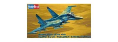  Maquette avion Hobby Boss Sukhoi Su-34 Fullback- 1/48 - Maquette d'av