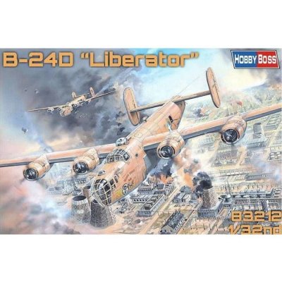 HOBBY BOSS Maquette avion  US B-24D Liberator- 1/32 - Maquette d'avion