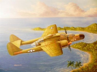 HOBBYBOSS Maquette avion Hobby Boss US P-61A Black Widow - 1/48 - Maquette d'av