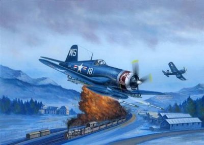 HOBBYBOSS Maquette avion Hobby Boss Vought F4U-4 Corsair Late Version- 1/48 - M