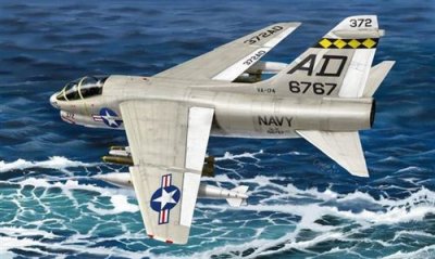 HOBBY BOSS Maquette avion  Vought TA-7C Corsair II- 1/48 - Maquette d'