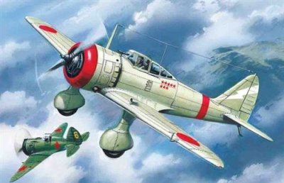 ICM Maquette avion  Chasseur japonais Nakajima Ki-27b-1/72 - Maquette d