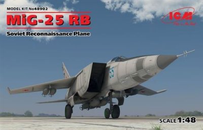 ICM Maquette avion  Mikoyan MiG-25RB Plan de reconnaissance sovi&eacute;tique