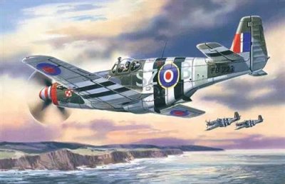 ICM Maquette avion  Mustang Mk.III - 1/48 - Maquette d'avion