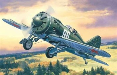 ICM Maquette avion  Polikarpov I-16 type 28 avec roues-1/72 - Maquette