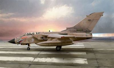 ITALERI Maquette avion  Panavia Tornado GR.1Gulf 25 S&eacute;rie anniversaire