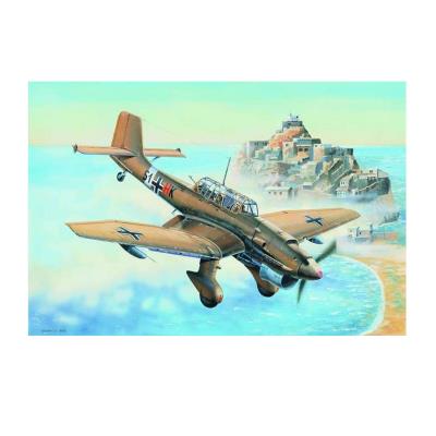 TRUMPETER Maquette avion : junkers ju-87r stuka 
