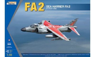  Maquette avion Kinetic BAe Sea Harrier FA.2- 1/48 - Maquette d'avion