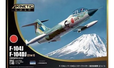 KINETIC MODEL KITS Maquette avion Kinetic F-104DJ / J- 1/48 - Maquette d'avion