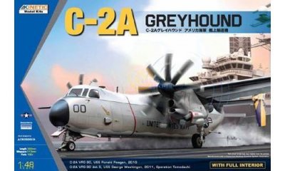  Maquette avion Kinetic Grumman C-2A Greyhound- 1/48 - Maquette d'avio