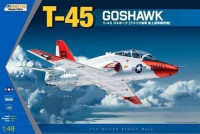  Maquette avion Kinetic McDonnell Douglas T-45 Goshawk- 1/48 - Maquett