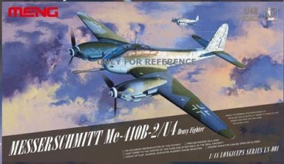 MENG Maquette avion  Model Messerschmitt Me 410B-2/U4- 1/48 - Maquette