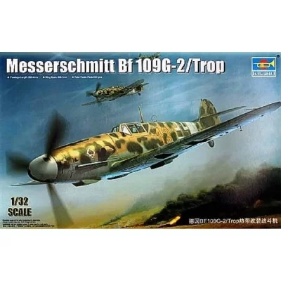 GENERIQUE Maquette avion : messerschmitt bf 109g-2-trop trumpeter