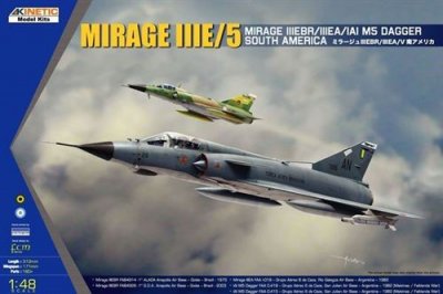  Maquette Avion Mirage Iiie/5 Ebr / Iiiea / Iai M5 Dagger South America