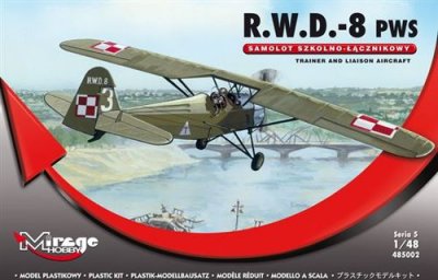 MIRAGE HOBBY Maquette avion Mirage R.W.D-8 PWS avion d'entra&icirc;nement et de Liaison-