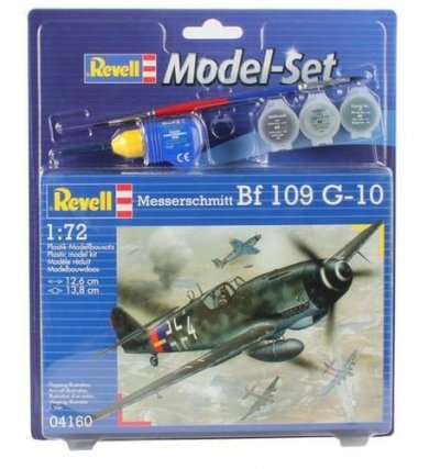REVELL MODEL SET Maquette avion&nbsp;: Model-Set&nbsp;: Messerschmitt Bf 109