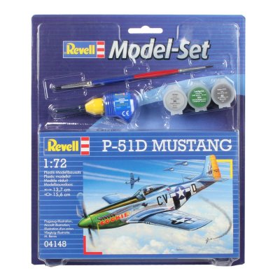 REVELL MODEL SET Maquette avion&nbsp;: Model-Set&nbsp;: P-51D Mustang