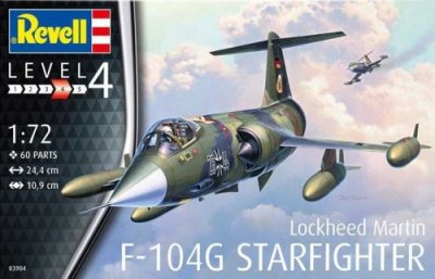 REVELL Maquette avion  F-104G Starfighter-1/72 - Maquette d'avion