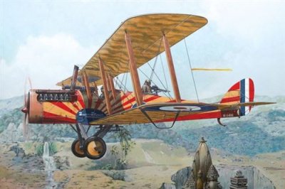 RODEN Maquette avion  de Havilland DH.4 avec le moteur Puma- 1/48 - Ma
