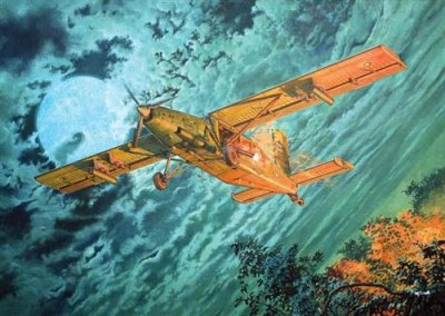 RODEN Maquette avion  Fairchild AU 23A Peacemaker- 1/48 - Maquette d'a