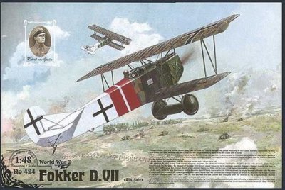 RODEN Maquette avion  Fokker D.VII Alb (tardif)- 1/48 - Maquette d'avi