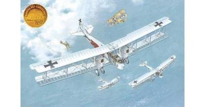 RODEN Maquette avion  Gotha G.IV bombardier allemand de la 1&egrave;re GM -1/7