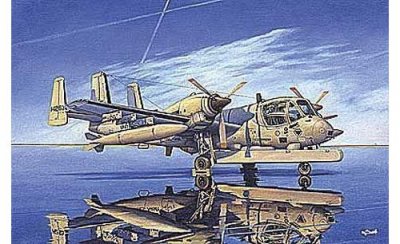 RODEN Maquette avion  Grumman OV-1D Mohawk- 1/48 - Maquette d'avion
