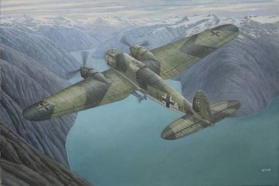 RODEN Maquette avion  Heinkel He111 H-6-1/144 - Maquette d'avion