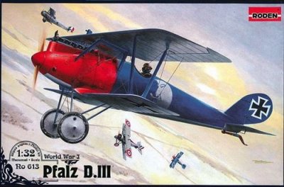 RODEN Maquette avion  Pfalz D.III- 1/32 - Maquette d'avion