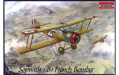 RODEN Maquette avion  Sopwith 1B1 : bombardier fran&ccedil;ais- 1/48 - Maquet