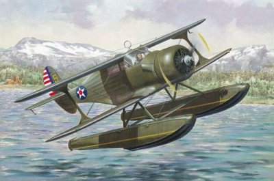 RODEN Maquette avion  U.S Army WWII Patrol hydravion Beechcraft SD17S-