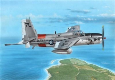 SPECIAL HOBBY Maquette avion  Grumman AF-3S Guardian During the 1950s,
