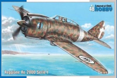 SPECIAL HOBBY Maquette avion  Reggiane Re 2000 I. S&eacute;rie- 1/48 - Maquet