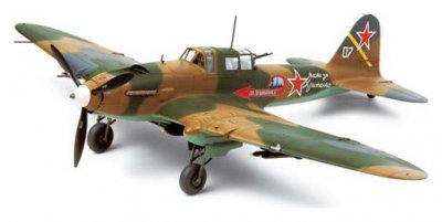 TAMIYA Maquette avion  Ilyushin IL-2 Sturmovik (nouveau moule)- 1/48 -