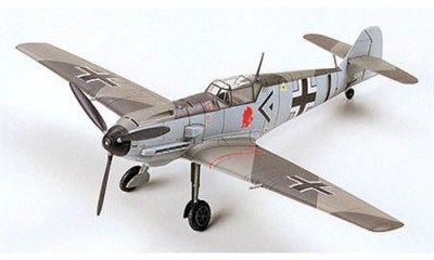 TAMIYA Maquette avion  Messerschmitt Bf 109E-3-1/72 - Maquette d'avion