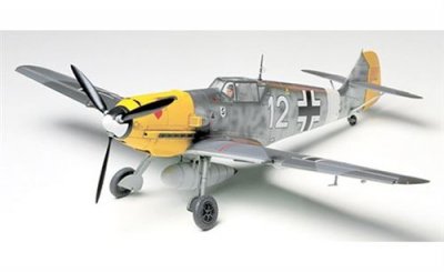 TAMIYA Maquette avion  Messerschmitt Bf 109E-4/7- 1/48 - Maquette d'av