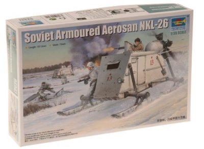 TRUMPETER Maquette avion  Aerosan Blind&eacute; NKL-26 sovi&eacute;tique - 1/35 - Ma