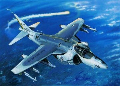 TRUMPETER Maquette avion  AV-8B HARRIER II- 1/32 - Maquette d'avion