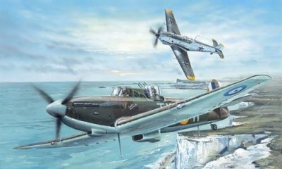 TRUMPETER Maquette avion  BOULTON PAUL DEFIANT F1- 1/48 - Maquette d'a