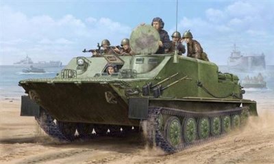 TRUMPETER Maquette avion  BTR-50PK APC russe - - Maquette d'avion