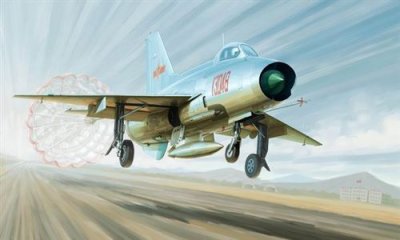TRUMPETER Maquette avion  Chengdu J-7A Chinese Fighter- 1/48 - Maquett