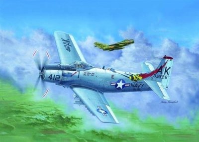 TRUMPETER Maquette avion  Douglas A-1H AD-6 Skyraider- 1/32 - Maquette