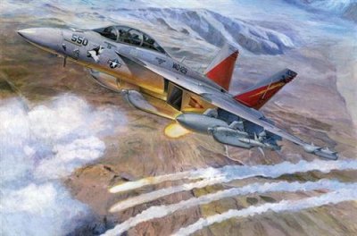 TRUMPETER Maquette avion  EA-18G GROWLER- 1/32 - Maquette d'avion