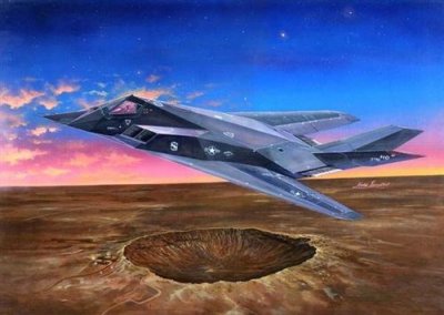 TRUMPETER Maquette avion  F-117A NIGHTHAWK- 1/32 - Maquette d'avion