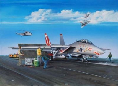 TRUMPETER Maquette avion  F-14A TOMCAT- 1/32 - Maquette d'avion
