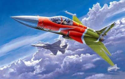 TRUMPETER Maquette avion  FC-1 /JF-17 Thunder- - Maquette d'avion