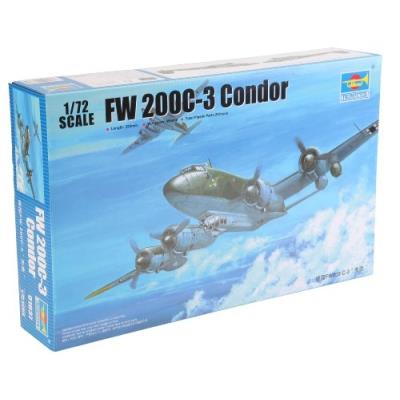 GENERIQUE Maquette avion Trumpeter Focke Wulf Fw 200C-3 Condor -1/72 - Maquette
