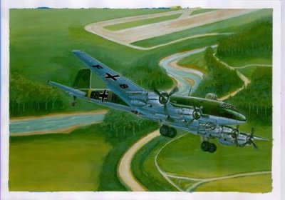 TRUMPETER Maquette avion  FW200 C-4 CONDOR-1/72 - Maquette d'avion