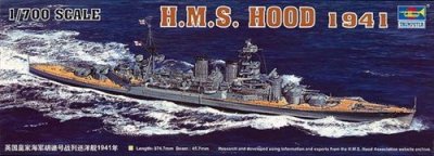 TRUMPETER Maquette avion  HMS Hood 1941 - - Maquette d'avion