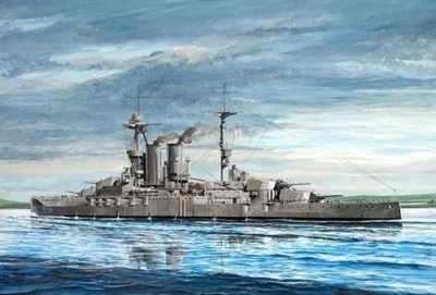 TRUMPETER Maquette avion  HMS Warspite 1915- - Maquette d'avion